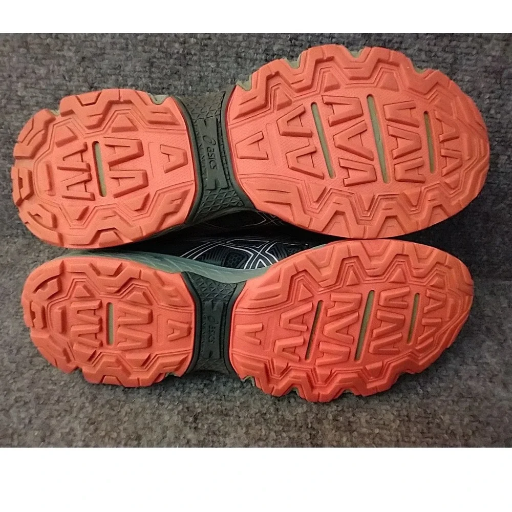 Asics‎ Gel-Venture 8 Womens Trail Running Shoes Grey Coral 1012A708 Size 9.5